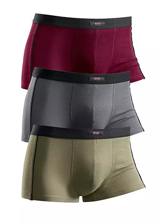 H.I.S Pack Of 3 Boxer Shorts 2 H.I.S Pack Of 3 Boxer Shorts - Image 2