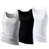 H.I.S Pack Of 3 Muscle Vests