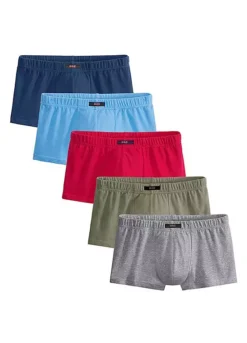 H.I.S Pack Of 5 Hipster Boxer Shorts 6 H.I.S Pack Of 5 Hipster Boxer Shorts -Beachwear Shore H.I.S Pack of 5 Hipster Boxer Shorts221750FRSC