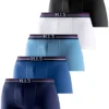 H.I.S Pack Of 5 Striped Boxers