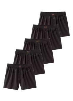H.I.S Pack Of 5 Wide Boxer Shorts