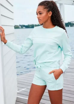 H.I.S Piped Trim Sweatshirt -Beachwear Shore H.I.S Piped Trim Sweatshirt48862914FRSP W01