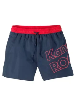 KangaROOS Logo Print Swim Shorts -Beachwear Shore KangaROOS Logo Print Swim Shorts46811350FRSC
