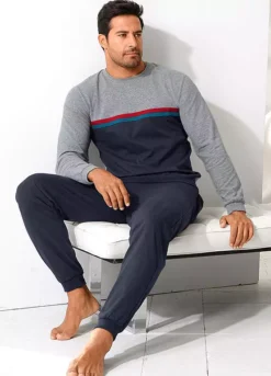 Le Jogger Long Colour Block Pyjamas