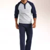 Le Jogger Pack Of 2 Raglan Sleeve Long Pyjamas