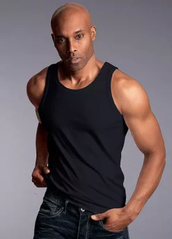 Pack Of 3 Round Neck Vests -Beachwear Shore Pack of 3 Round Neck Vests810403FRSP W01