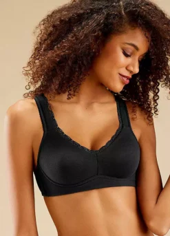 Petite Fleur Pack Of 2 Non-Wired Lace Trim Bras -Beachwear Shore Petite Fleur Pack of 2 Non Wired Lace Trim Bras618836FRSP W03