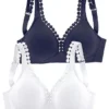 Petite Fleur Pack Of 2 Soft Bras