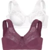 Petite Fleur Pack Of 2 Support Bras