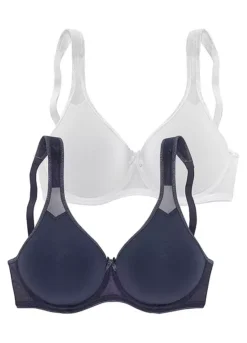 Petite Fleur Pack Of 2 T-Shirt Bras -Beachwear Shore Petite Fleur Pack of 2 T Shirt Bras28163406FRSC