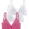 Petite Fleur Pack Of 3 Non-Wired Triangle Bras