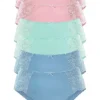 Petite Fleur Pack Of 6 Midi Briefs