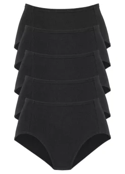 Pikee Pack Of 5 Piqué Full Briefs