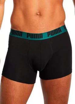 Puma Pack Of 2 Logo Print Boxers -Beachwear Shore Puma Pack of 2 Logo Print Boxers79373336FRSP W02