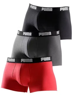 Puma Pack Of 3 Boxers -Beachwear Shore Puma Pack of 3 Boxers259230FRSC