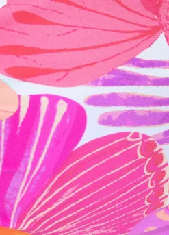 Sunseeker Butterfly Print Bandeau Bikini Top -Beachwear Shore Sunseeker Butterfly Print Bandeau Bikini Top71803022FRSC W02