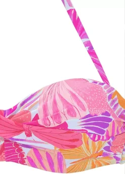 Sunseeker Butterfly Print Underwired Bandeau Bikini Top 8 Sunseeker Butterfly Print Underwired Bandeau Bikini Top -Beachwear Shore Sunseeker Butterfly Print Underwired Bandeau Bikini Top74108152FRSC W01