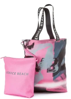 Venice Beach Logo Print Shopper Bag