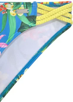 Venice Beach Tropical Print Bikini Bottoms -Beachwear Shore Venice Beach Tropical Print Bikini Bottoms35313537FRSC W01