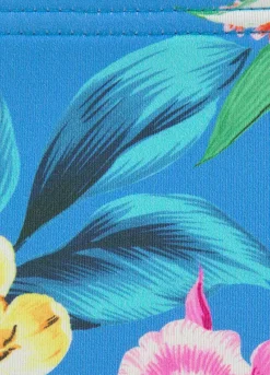 Venice Beach Tropical Print Bikini Bottoms -Beachwear Shore Venice Beach Tropical Print Bikini Bottoms35313537FRSC W02