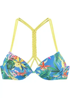 Featured Products -Beachwear Shore Venice Beach Tropical Print Push Up Bikini Top56813658FRSC