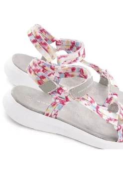 Venice Beach Velcro Strap Sandals -Beachwear Shore Venice Beach Velcro Strap Sandals54668955FRSC W02