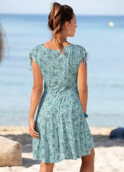 Vivance Floral Print Jersey Dress -Beachwear Shore Vivance Floral Print Jersey Dress69684532FRSP W01