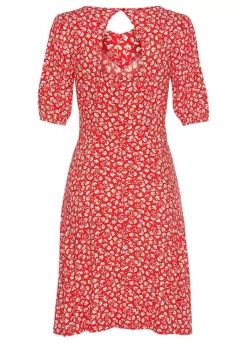 Vivance Floral Printed Beach Dress -Beachwear Shore Vivance Floral Printed Beach Dress18128729FRSC W01