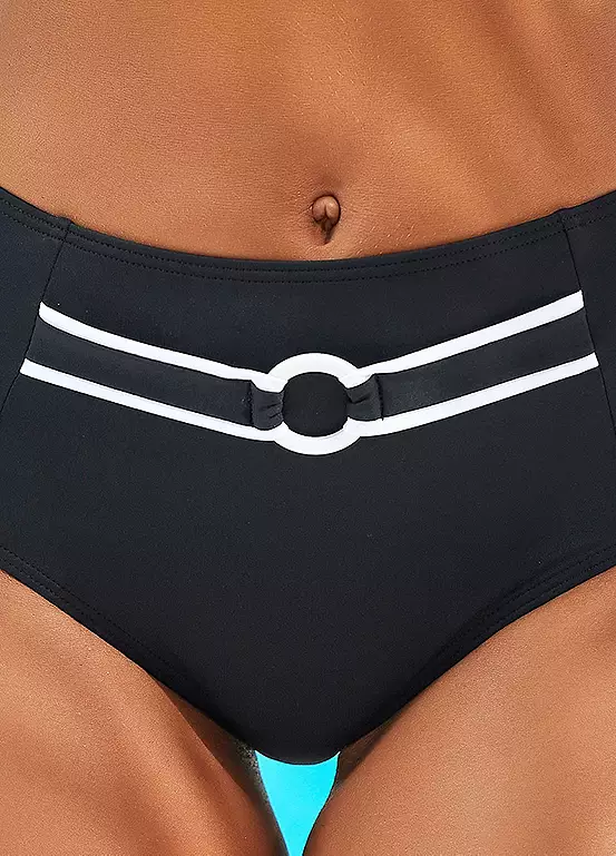 Vivance High Waist Bikini Bottom 3 Vivance High Waist Bikini Bottom - Image 3