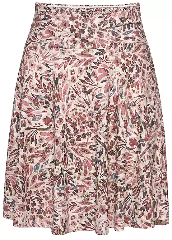 Vivance Jersey Printed Skirt 2 Vivance Jersey Printed Skirt - Image 2