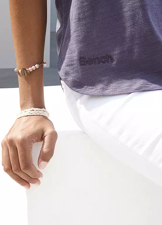 Vivance Marl Round Neck T-Shirt 4 Vivance Marl Round Neck T-Shirt - Image 4