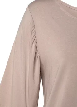 Vivance Pack Of 2 Ruffle Sleeve T-Shirts -Beachwear Shore Vivance Pack of 2 Ruffle Sleeve T Shirts40836412FRSC W03