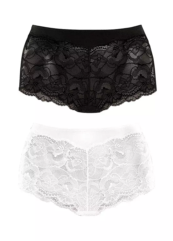 Vivance Pack Of 2 Shaping Shorts 4 Vivance Pack Of 2 Shaping Shorts - Image 4