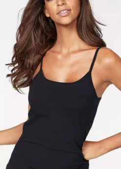 Vivance Pack Of 2 Spaghetti Strap Vests -Beachwear Shore Vivance Pack of 2 Spaghetti Strap Vests707575FRSP W03