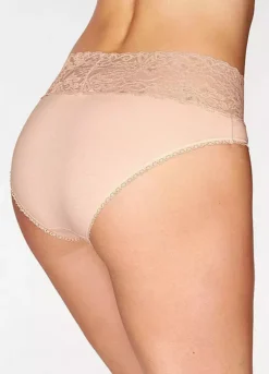 Vivance Pack Of 3 Lace Trim Briefs -Beachwear Shore Vivance Pack of 3 Lace Trim Briefs685172FRSP W02