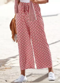 Vivance Patterned Culottes