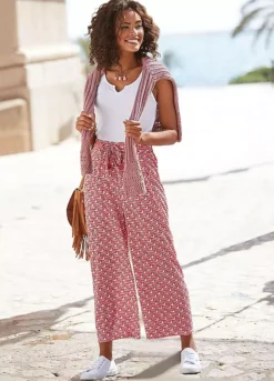 Vivance Patterned Culottes -Beachwear Shore Vivance Patterned Culottes12494217FRSP W02