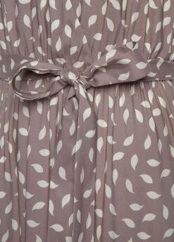 Vivance Printed V-Neck Maxi Dress -Beachwear Shore Vivance Printed V Neck Maxi Dress30992132FRSC W02