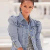 Vivance Puff Sleeve Denim Jacket