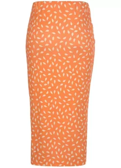 Vivance Ruffle Jersey Midi Skirt -Beachwear Shore Vivance Ruffle Jersey Midi Skirt45793508FRSC W01