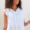 Vivance Short Sleeve Blouse