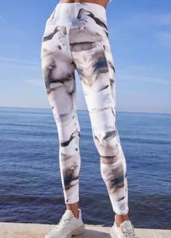 Active By LASCANA Abstract Print Leggings