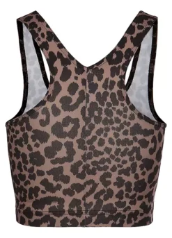 Active By LASCANA Leopard Print Crop Top -Beachwear Shore active by LASCANA Leopard Print Crop Top22693548FRSC W01