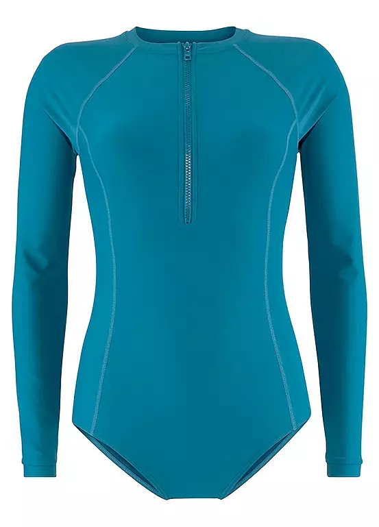 Active By LASCANA Long Sleeve Swimsuit 2 Active By LASCANA Long Sleeve Swimsuit - Image 2