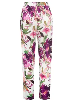Beachtime Floral Print Jersey Pants -Beachwear Shore beachtime Floral Print Jersey Pants86669052FRSC W01