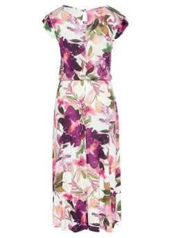 Beachtime Floral Print Midi Dress 9 Beachtime Floral Print Midi Dress -Beachwear Shore beachtime Floral Print Midi Dress79785916FRSC W01