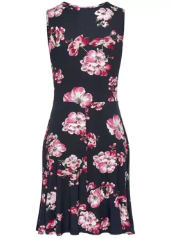 Beachtime Sleeveless Floral Print Dress 5 Beachtime Sleeveless Floral Print Dress -Beachwear Shore beachtime Sleeveless Floral Print Dress93037760FRSC W01