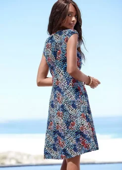 S.Oliver All-Over Printed Jersey Dress -Beachwear Shore s.Oliver All Over Printed Jersey Dress43803640FRSP W01