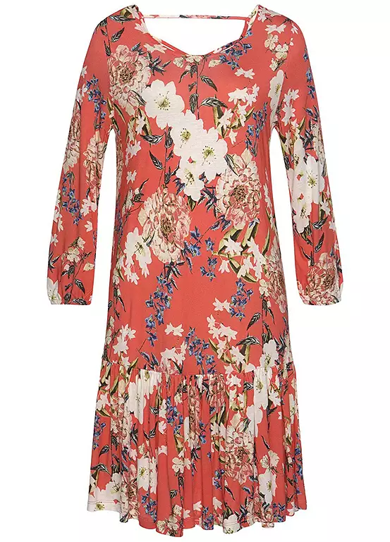 S.Oliver Floral Print Beach Dress 2 S.Oliver Floral Print Beach Dress - Image 2