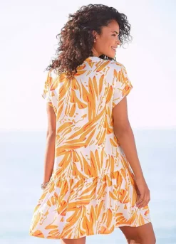 S.Oliver Flounced Beach Dress 7 S.Oliver Flounced Beach Dress -Beachwear Shore s.Oliver Flounced Beach Dress88858056FRSP W01